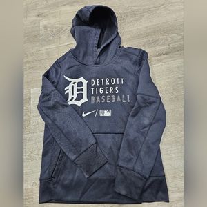 Nike Youth Detroit Tigers Therma Hoodie - Performance Apparel Size Small